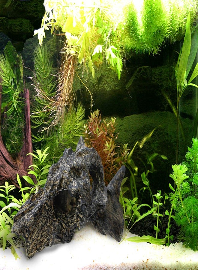 corisrx Aquarium Malaysian Driftwood Imitation Ornament Small - Tree Trunk Long Decor Fish Tank Wood (S+L Set) - Image 5